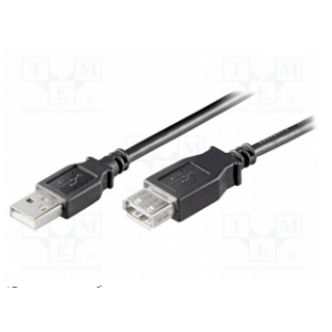 Изображение Шнур USB USB-EXT/0.3BK