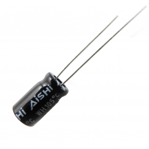 Изображение Конденсатор электролитический WH 100uF 16V (5x11mm) 20%/ EWH1CM101D11OT