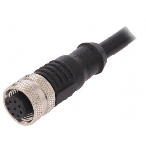 Изображение Разъем цилиндрический PXPPVC12FBF08ACL010PVC