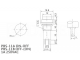 доп. изображение Кнопка PBS-11A off-on красный-1