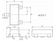 доп. изображение Супрессор SMD SL05T1G SOT23-3-2