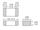 доп. изображение Конденсатор многослойный SMD 1210 2200pF 630V U2J 5% / GCM32A7U2J222JX01D-1