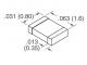 доп. изображение Конденсатор многослойный SMD 0603 0.01uF 100V X7R 5% / C0603C103J1RACTU-1
