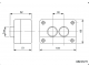 доп. изображение Кнопочный пост GB2-B215 (N/C + N/O)-1