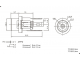 доп. изображение Разъём питания штырьковый TC-025 2.4mm-1