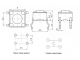 доп. изображение Кнопка тактовая KAN0611-0431B 6x6x4.3 mm-1