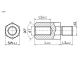 доп. изображение Стойка для печатных плат PCHSN-40 M4-1