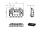 доп. изображение Соединитель электрический 1155840000 SR-SMD 4.50/05/90 AU BK BX-2