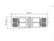 доп. изображение Разъём герметичный SZC-20-2Pin ip67-1