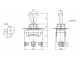доп. изображение Тумблер KN3(C)-123(A) (on)-off-(on)-1