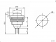 доп. изображение Кнопка DS-101 OFF-(ON)-1