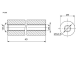 доп. изображение Стойка для печатных плат PCSS-40-1