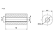 доп. изображение Стойка для печатных плат PCSS-10-1