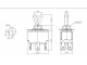 доп. изображение Тумблер KN3(B)-202P on-on-1