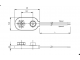 доп. изображение Колодка для кроны BS-IC (L=65 mm)-1