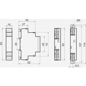 Изображение Реле термисторное РТ-М01-1-15 АС230В УХЛ4